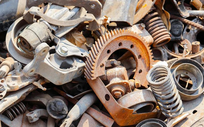 Industrial metal scrap and recycling